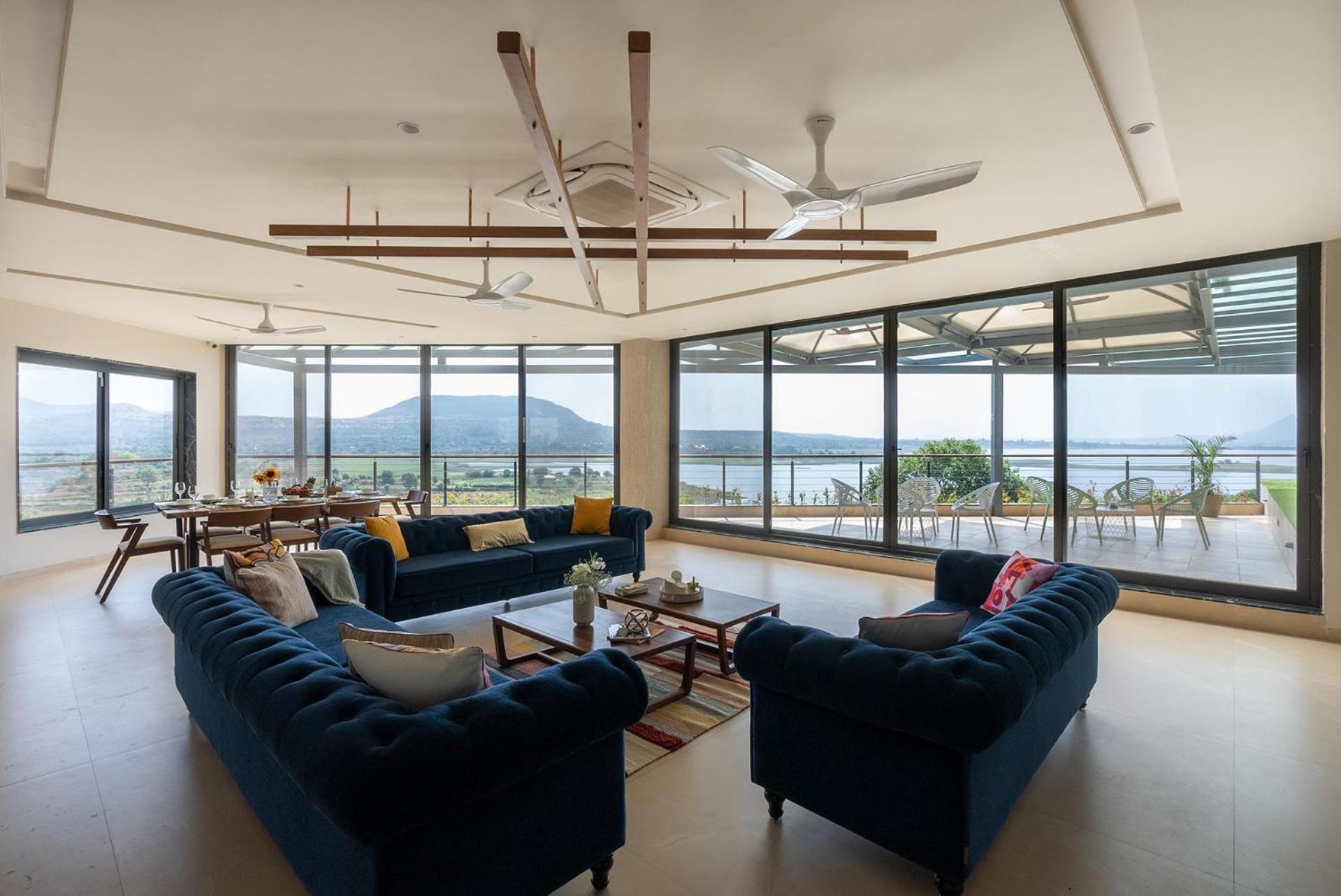 Pearl Lakeview Mansion By Stayvista - Lakeside Villa With Infinity Pool, Jacuzzi, In-House Theatre & Games Room Igatpuri Kültér fotó