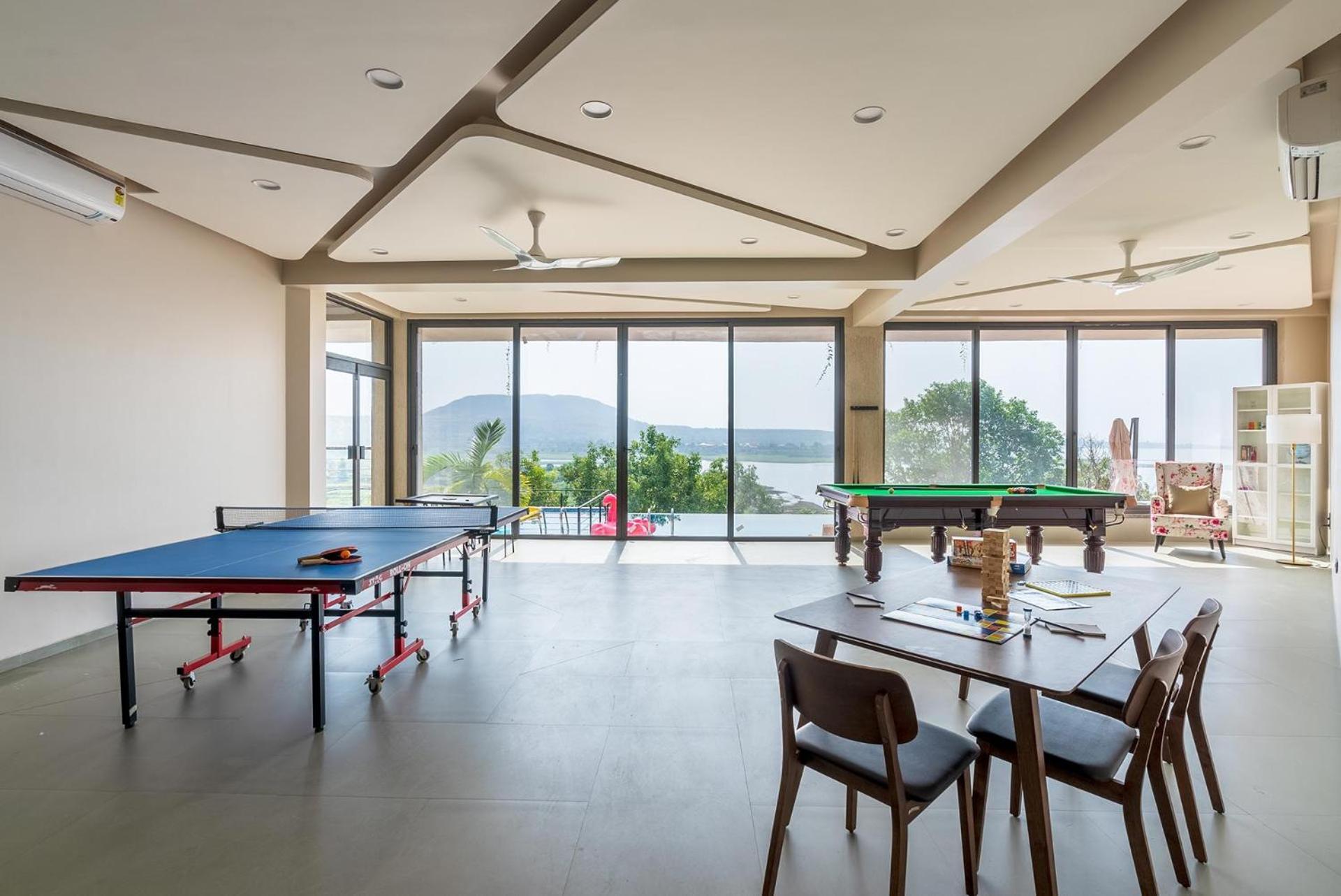 Pearl Lakeview Mansion By Stayvista - Lakeside Villa With Infinity Pool, Jacuzzi, In-House Theatre & Games Room Igatpuri Kültér fotó